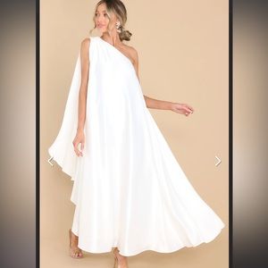 Glamorous Statement White Maxi Dress